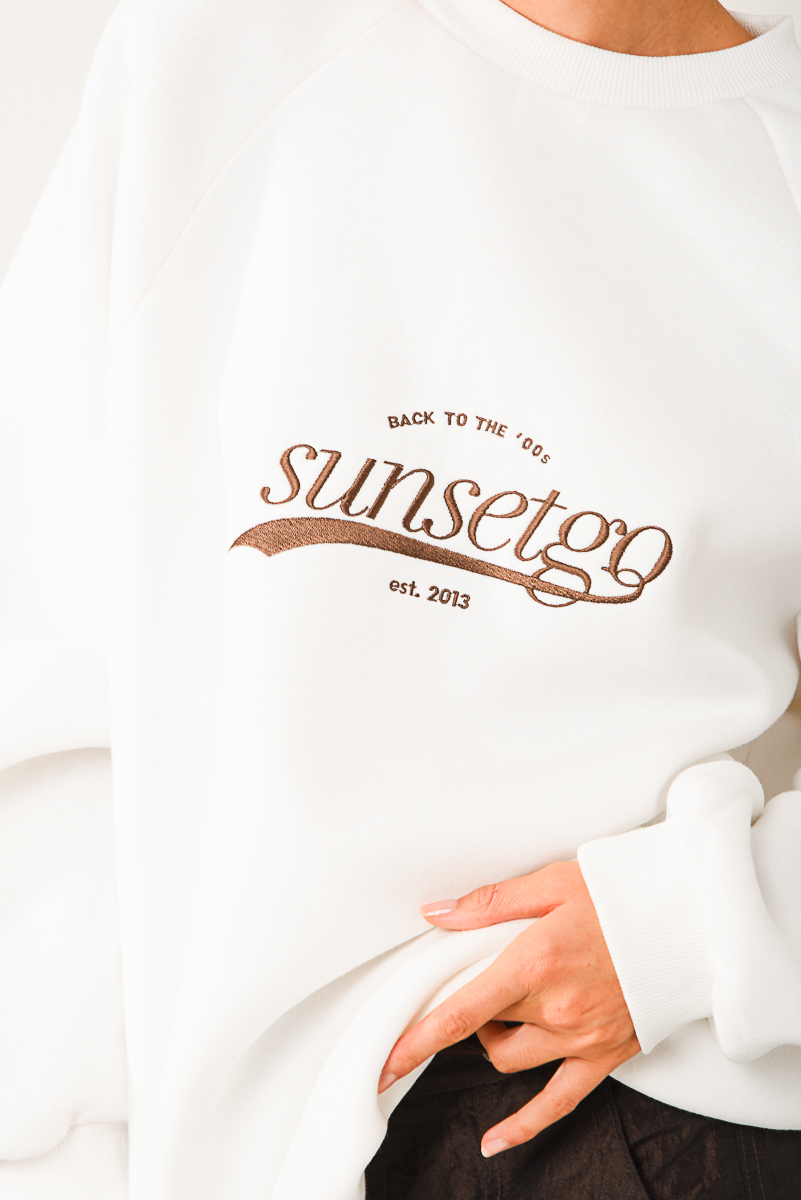 Sunsetgo Molly sweatshirt off-white