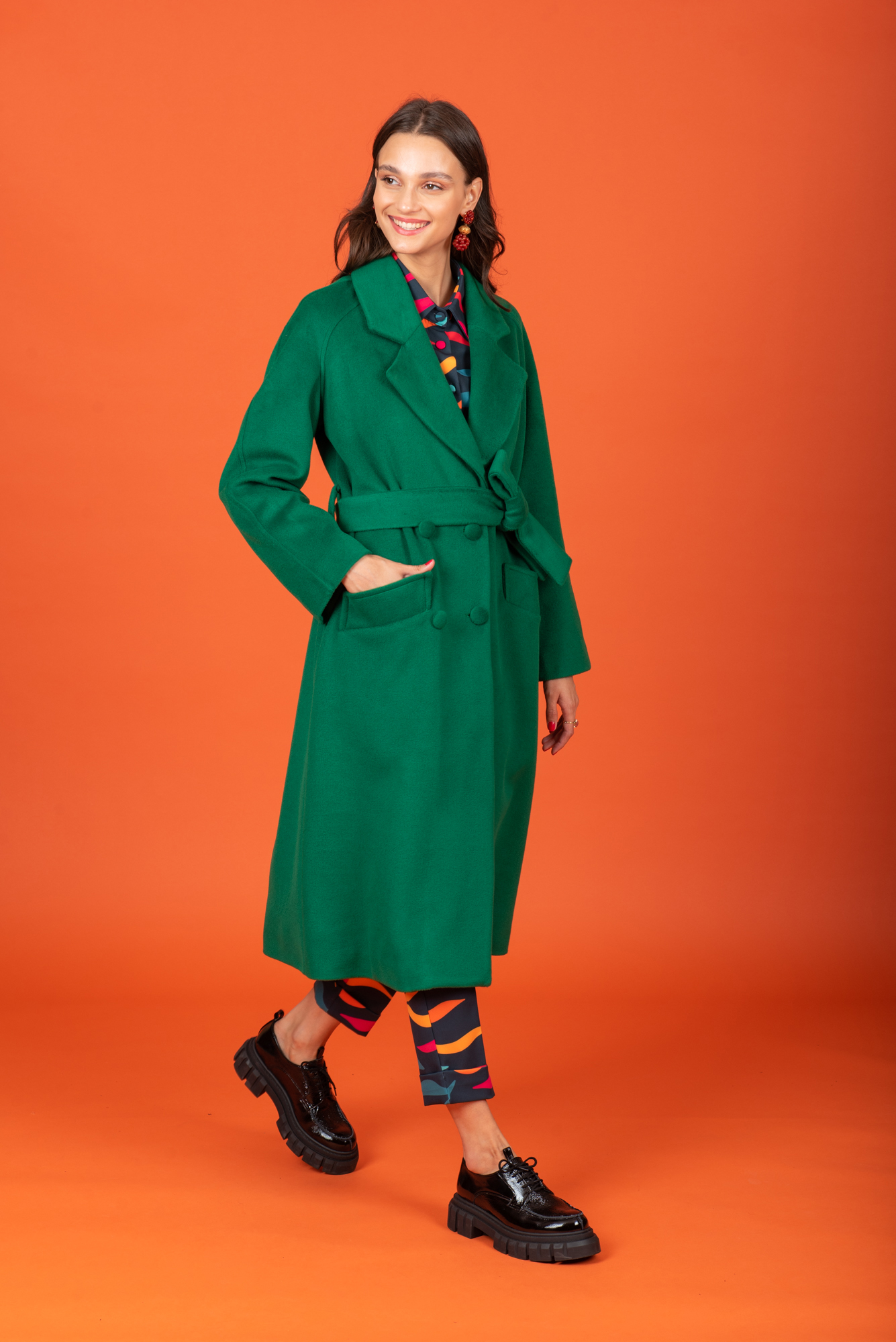 Chaton Marshmallow coat (Green)
