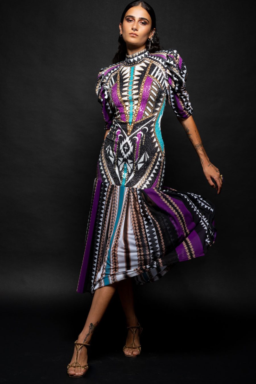 Peace & Chaos Guasave sequin dress