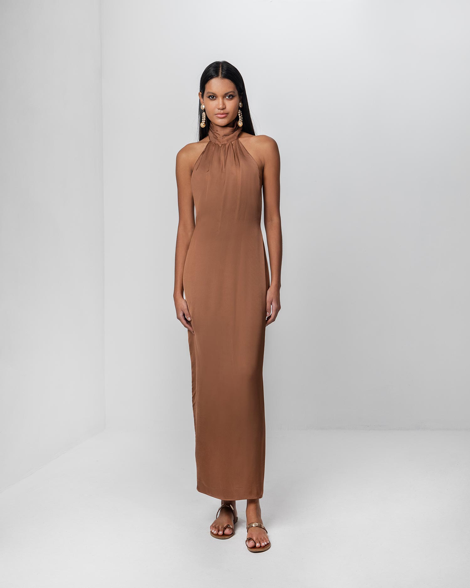 Forever Young Helen brown dress
