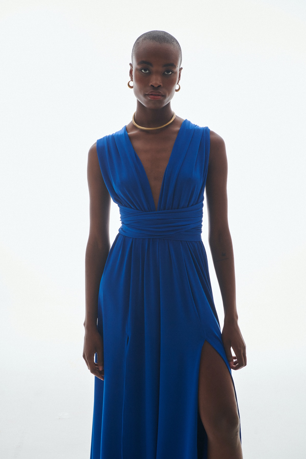 Mix & Match Beatrice polymorphic dress royal blue