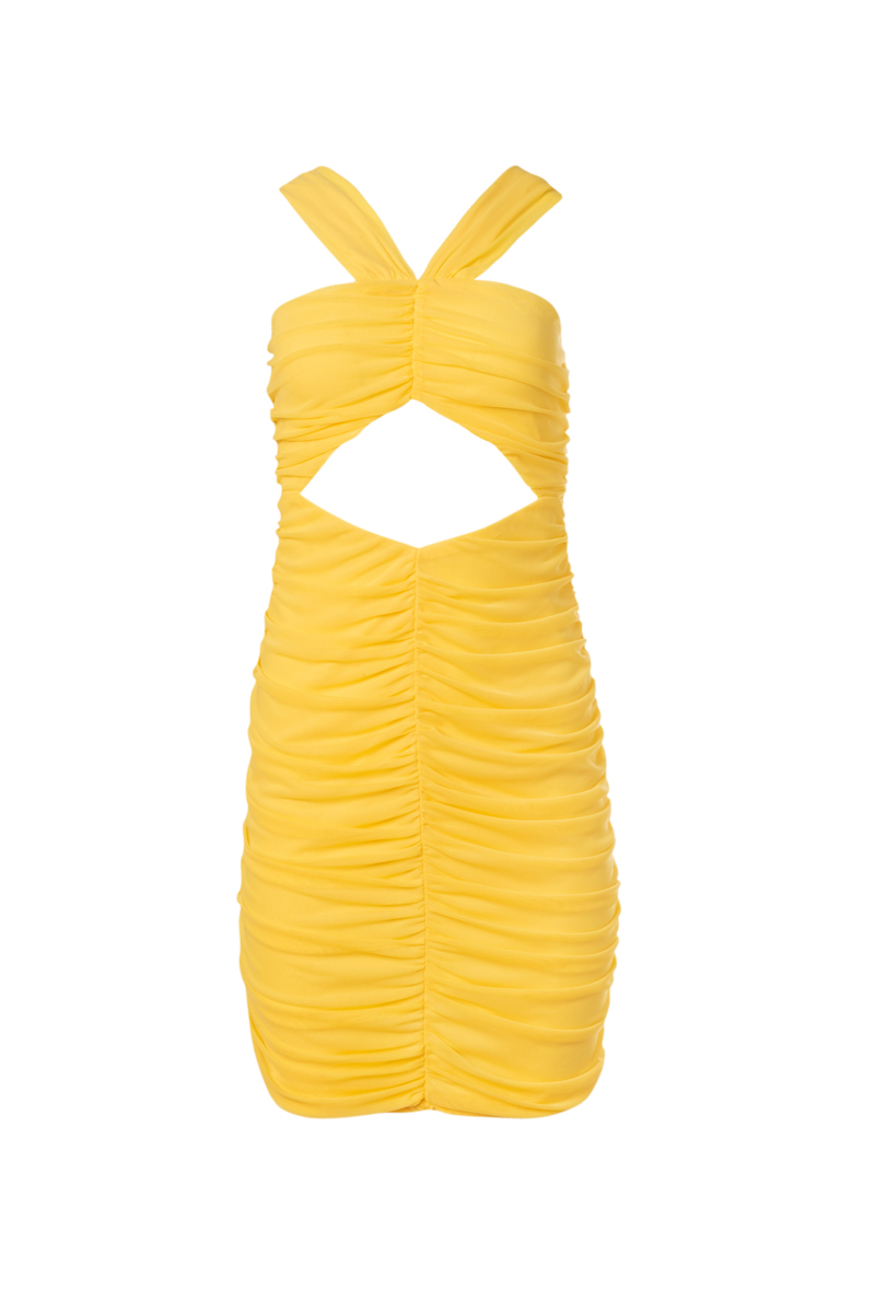 Mix & Match Eloise mini dress yellow