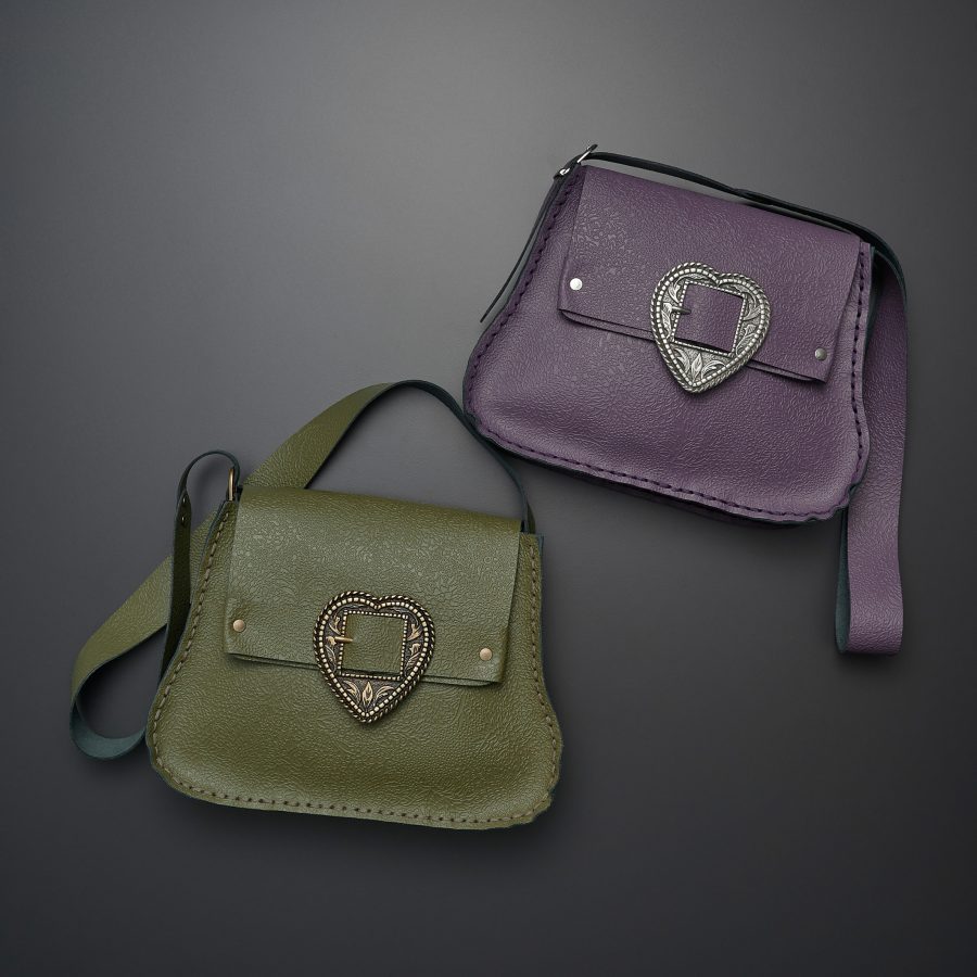 Individual Artleather The Power of Love purple bag