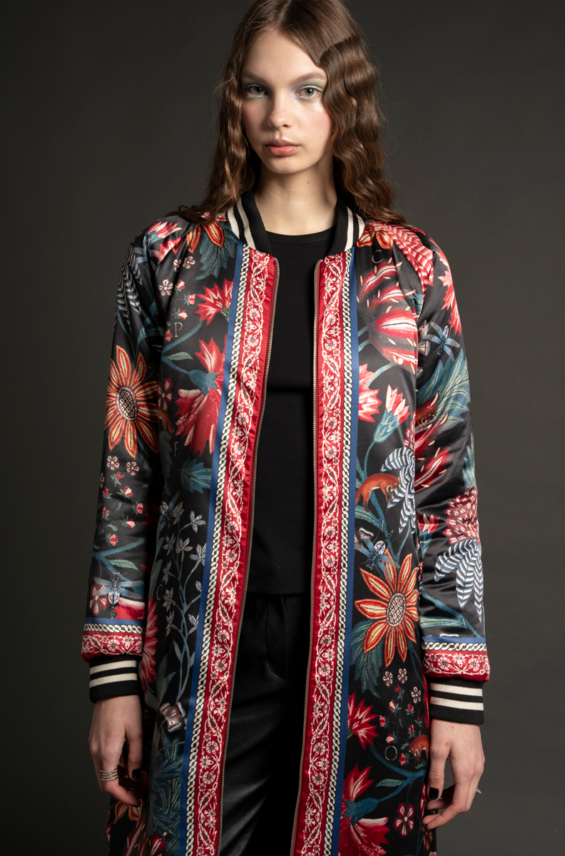 Peace & Chaos Dragonfly long bomber-padded