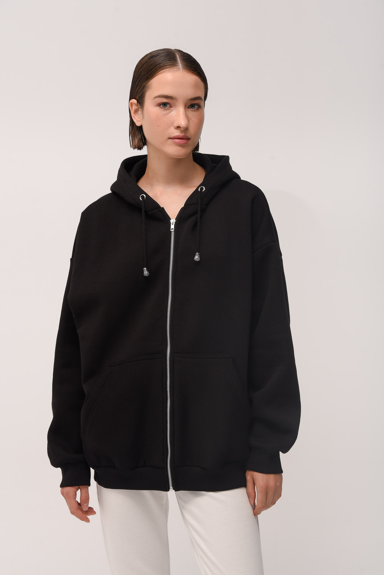 Sunsetgo Max zip hoodie black