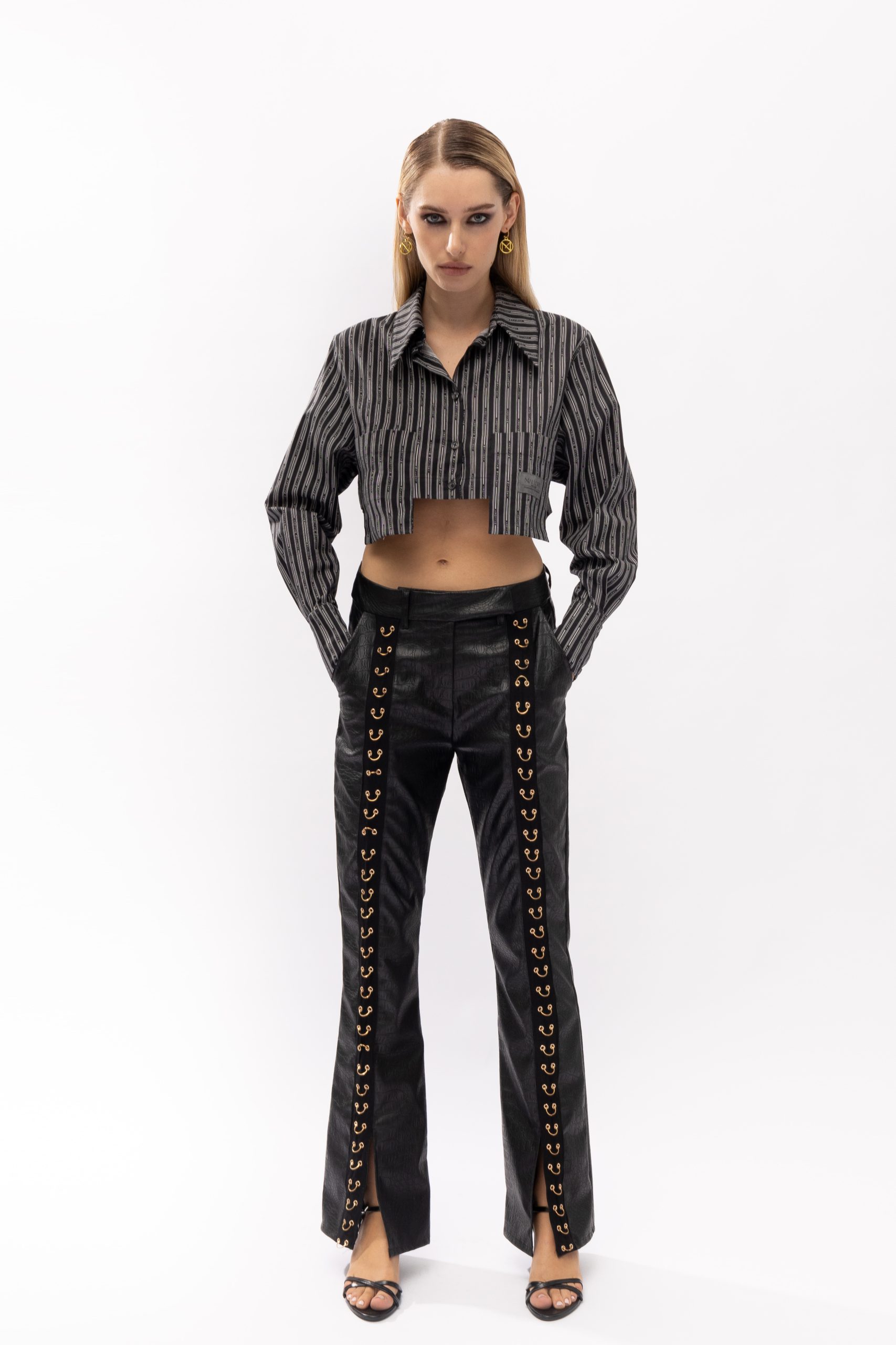 Mallory the Label Midtown leather pants