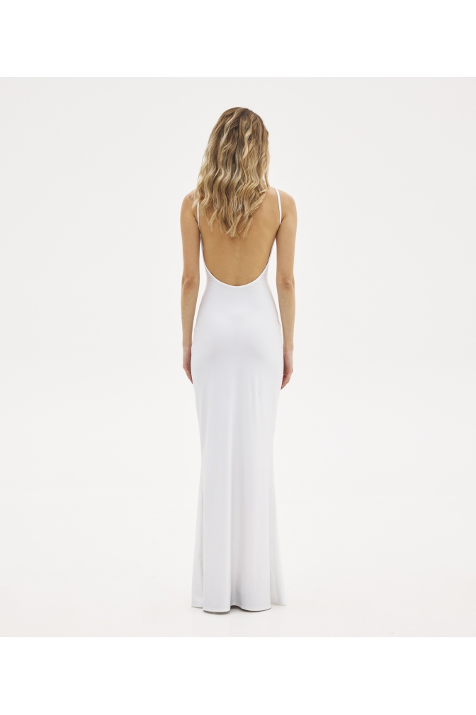 Sunsetgo Alema maxi dress white