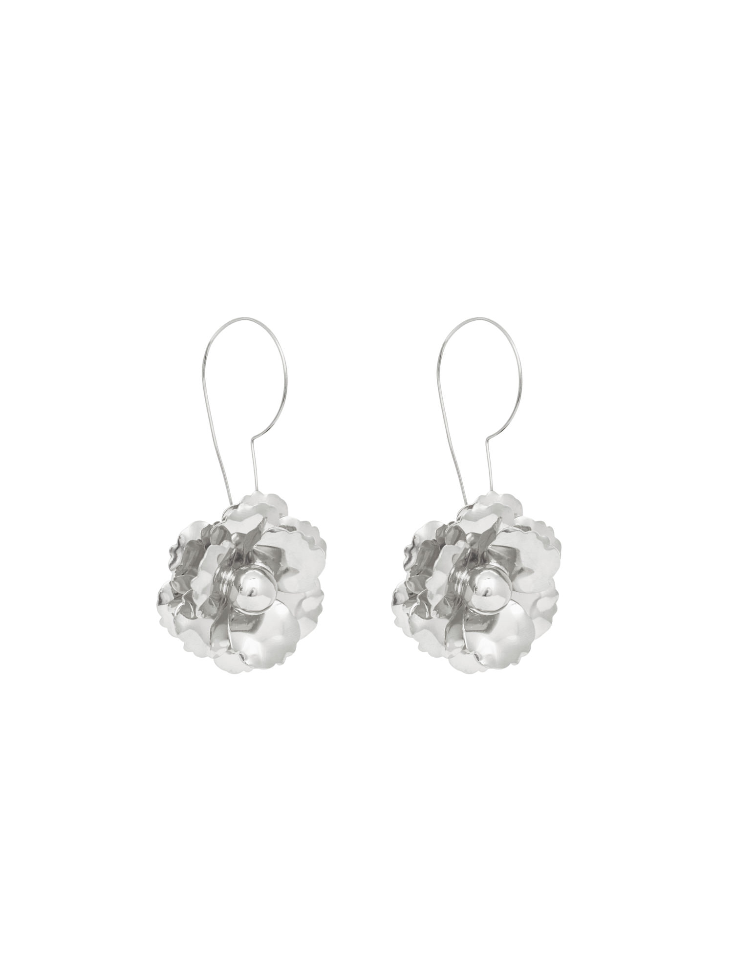 Kaleido Magnolia earrings silver