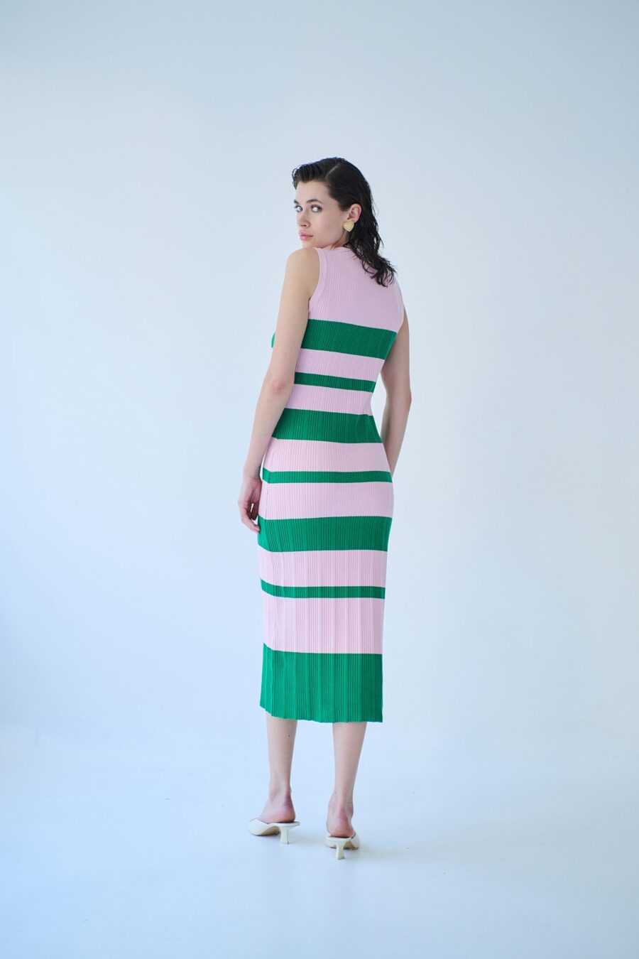 Combos dress striped