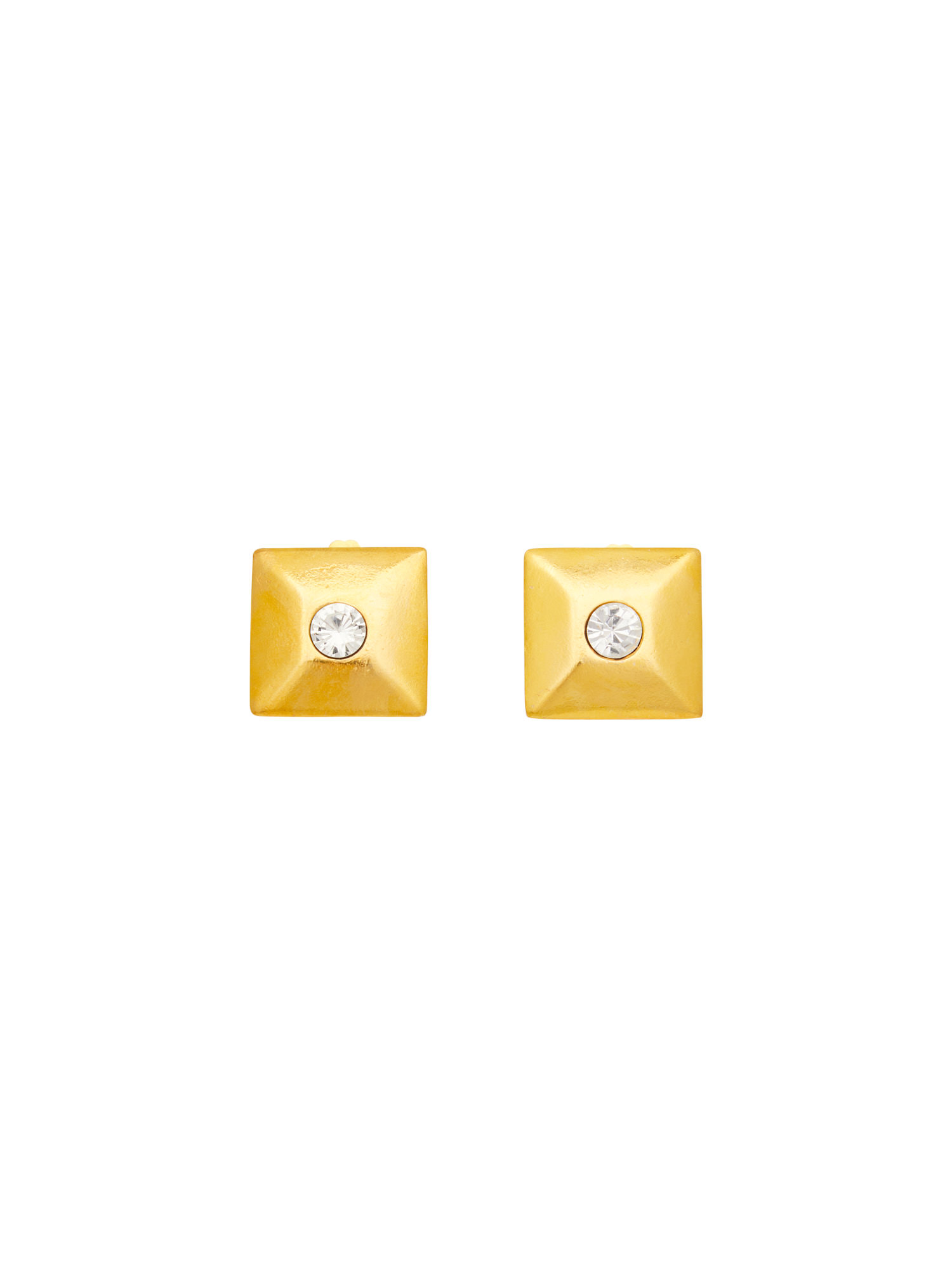 Kaleido Inez clips gold crystal