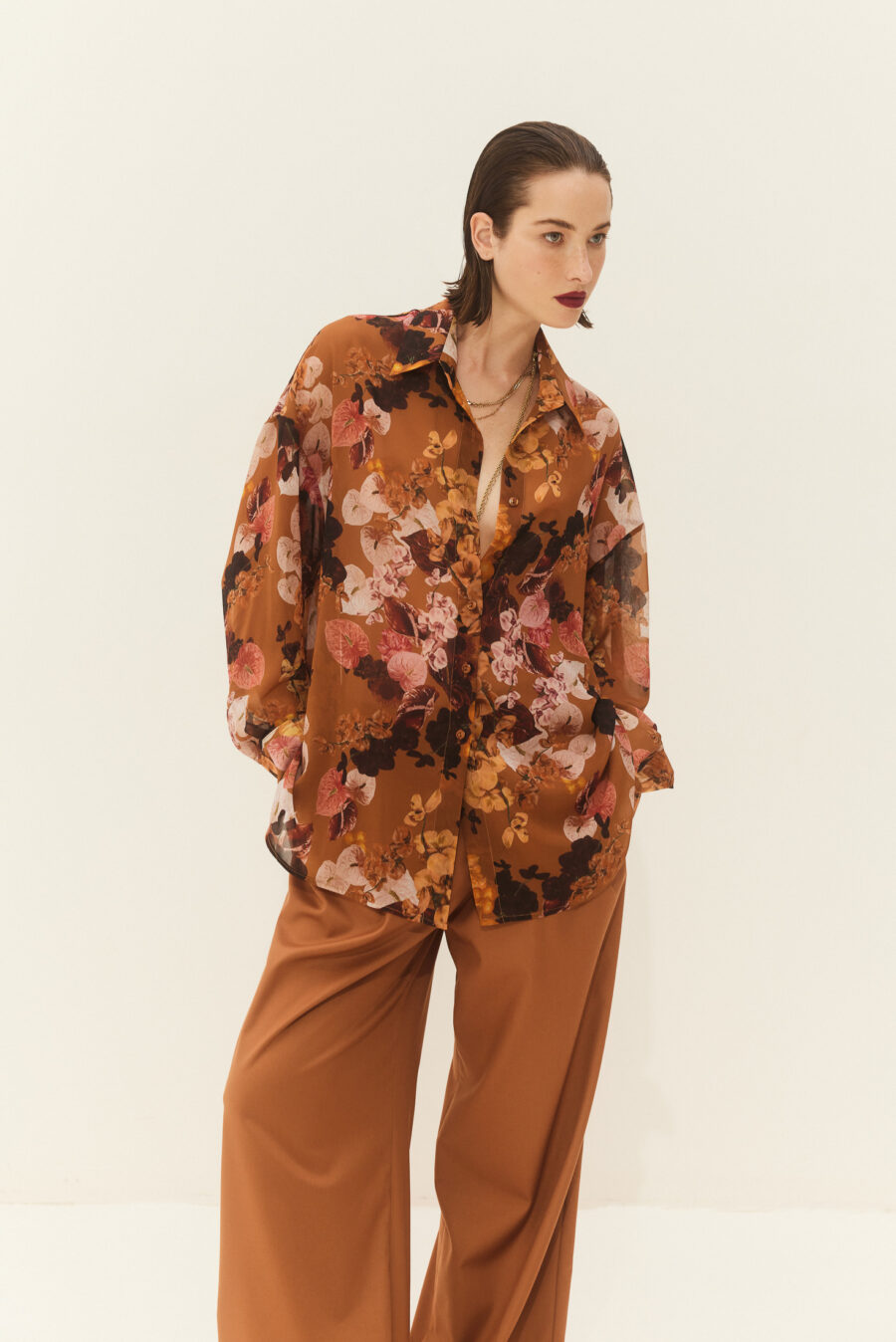 Hemithea Heather Shirt caramel