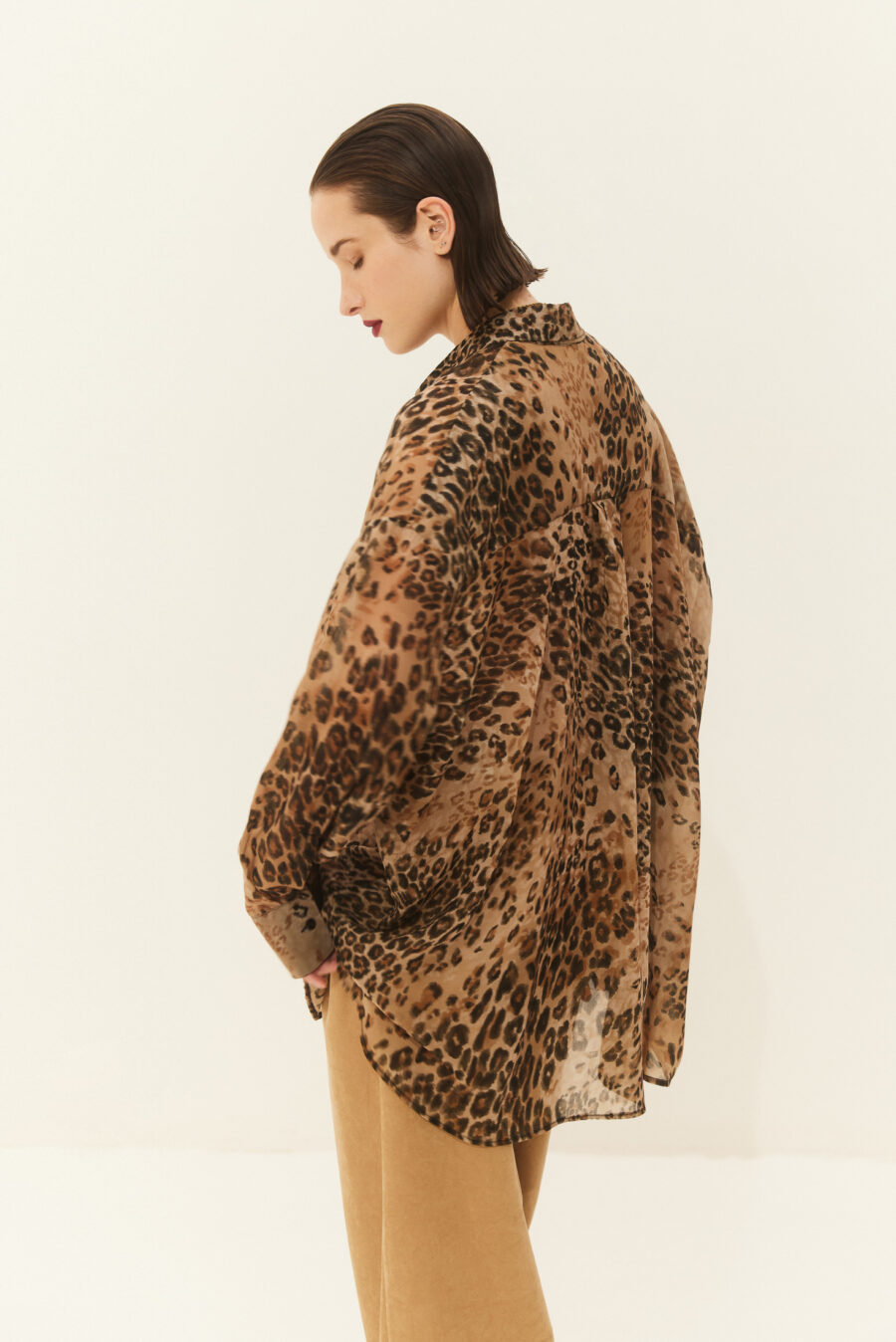 Hemithea Heather Shirt leopard