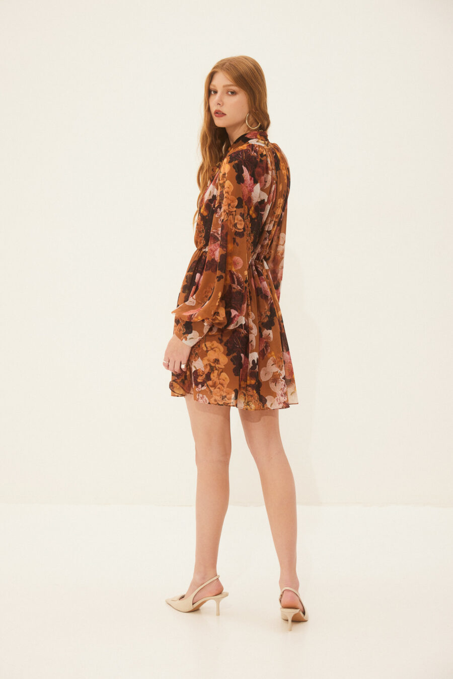 Hemithea Waterlily Dress caramel