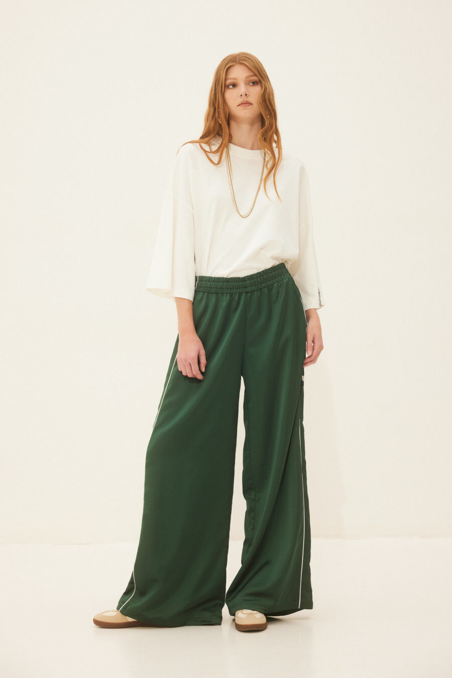 Hemithea Peacock Pants forest green